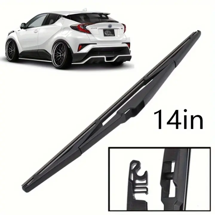 Limpiaparabrisas Trasero 14" Para Toyota C-HR 2016-2023 Cepillo De Lluvia Para Ventana De Tailgate Material De Goma - 1
