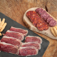 10 PLATOS JAMÓN CEBO CAMPO IBÉRICO  LA VEGA DE SALVATIERRA - details 1