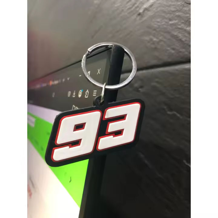 LLAVERO MARC MARQUEZ 93 MOTOGP SILICONA - 1