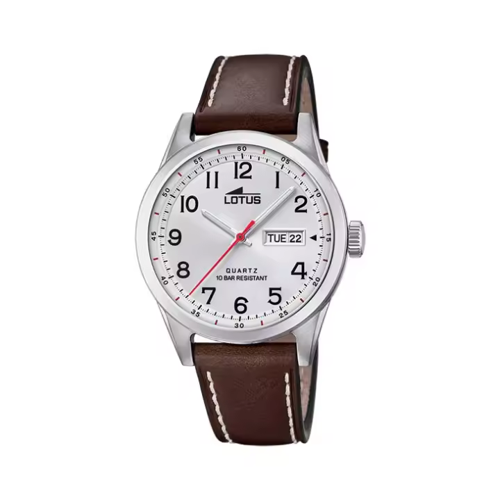 RELOJ LOTUS 18671/1 DE HOMBRE CLASSIC STEEL CORREA DE CUERO - 1