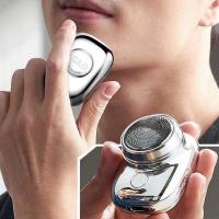 Afeitadora Eléctrica Portátil Recargable Para Barba IPX7 Impermeable Uso Seco Y Húmedo Epilador Sin Dolor De Alta Calidad Regalos Para Hombres - details 10