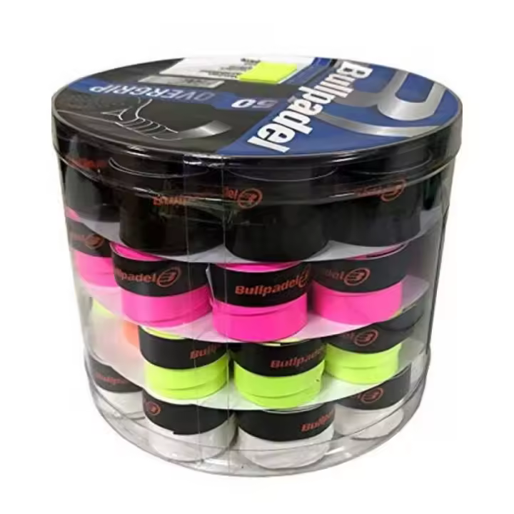 Bullpadel Multicolor Overgrips. Elige tus unidades entre varias opciones: 5 / 6 / 10 / 12/ 15/ 20 / 25 Uds. Varios colores - 1