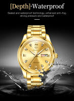 Reloj Mecánico Automático JSDUN Para Hombres Resistente Al Agua De Acero Inoxidable Simple Y Casual Con Manecillas Luminosas Y Calendario Completo - details 12