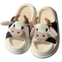 Nuevos Pantuflas De Hombre De Lino Cómodas Y Moda Con Diseño De Patrón Suave Para Niñas Casuales Y Transpirables Tallas Desde 20cm Hasta 25cm - details 4