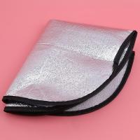 Cubierta De Rueda Del Volante De Coche 45x50cm Protección Solar De Doble Gruesura Anti-UV Y Anti-Calefacción Cobertor Parasol De Calidad Superior Plateado - details 6