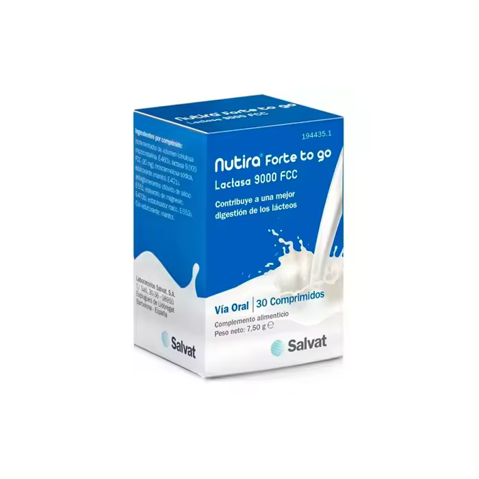 Salvat NUTIRA FORTE TO GO 30 COMPRIMIDOS - Mejora Digestión Lácteos - 1