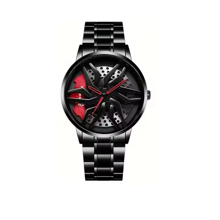 Reloj De Pulsera De Cuarzo Para Hombre Estilo Business Alto Rendimiento Maduro Y Atractivo Moda Versátil Reloj Luminoso Material De La Correa Aleación Resistencia Al Agua No - 1