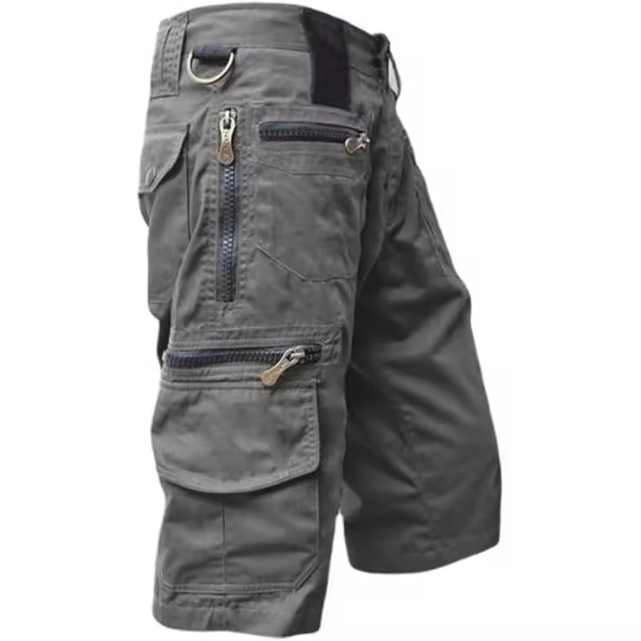 Men's Short Pants Casual Loose Sports Joggers Slim Fit Military Sports Shorts Bermudas Cargo Mountain Baggy Pants Multi Pockets，XL - 1