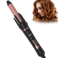 Rizador De Pelo Automático De Cerámica Rotativa UKLISS Con Temperatura Digital Controlada Hierro De Pelo Multifuncional Anti Escaldón Dual Voltaje Vida Útil Excesiva - details 0