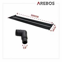 AREBOS Calentador de agua solar | colector solar | Calentador de piscina - details 28