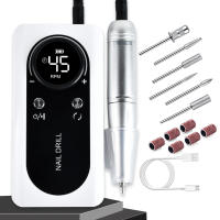 Máquina De Uñas Eléctrica Recargable 45000 RPM Con Conjunto De Corte Y Archos Kit De Archos De Uñas Portátil Para Salon De Uñas - details 7