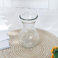 Vaso De Cristal Para Afloristería 13.5CM Art Deco Moderno Para Decoración De Hogar Y Hotel Accesorios De Tienda Regalos - details 0
