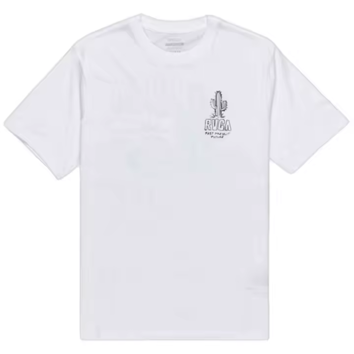 Camiseta de Manga Corta RVCA Deth Valley para hombre en color blanco - 1