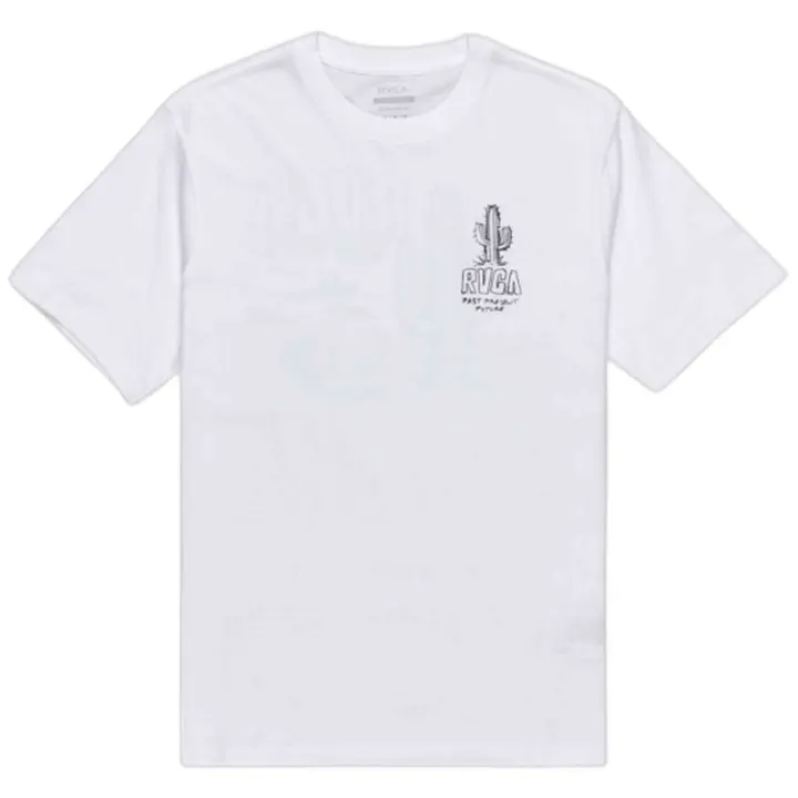 Camiseta de Manga Corta RVCA Deth Valley para hombre en color blanco - 1