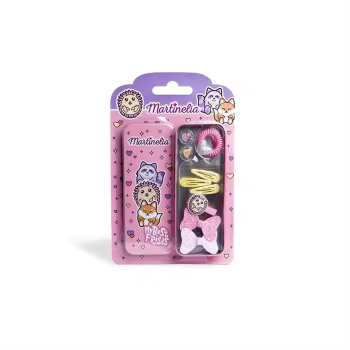 MARTINELIA CAJITA SET COMPLEMENTOS PARA PELO MEJORES AMIGAS MARTINELIA COSMETICA 2x19x30 Cms. - 1