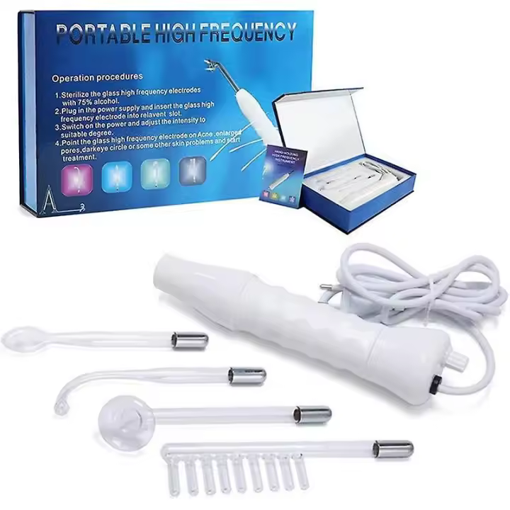 Portable High Frequency, Micro Current Electrotherapy Beauty And Acne Removal Instrument, Electrotherapy Stick - 1