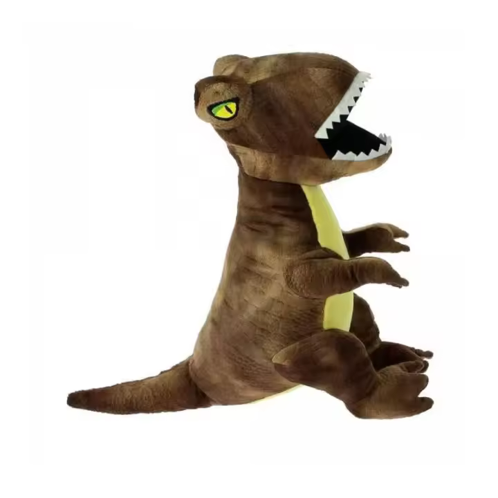 Bimar Peluche Dinosaurio Tyrannosaurus Marron 25 Cm Suave Figuras de Animales - 1