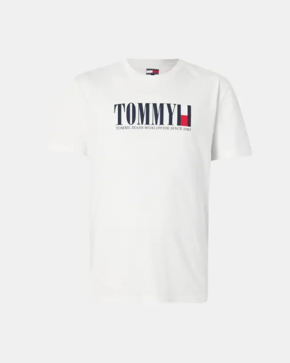 TOMMY HILFIGER DM0DM21941 Camisetas Manga corta Hombre Blanco - 1
