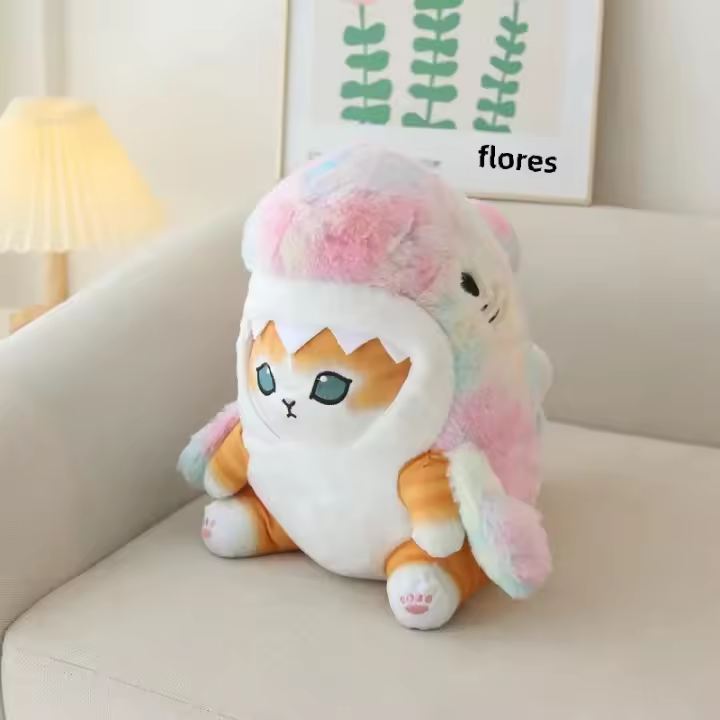 Juguete De Peluche De Delfín Lindo Regalo De Cumpleaños Decoración De Hogar Muñeco De Peluche Suave De Animales Cartoon Para Todas Las Edades - 1