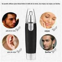 Afeitadora Eléctrica Para Nariz Y Orejas 1pc Fácil De Limpieza Herramienta De Afeitado Para Hombres Y Mujeres Trimmer De Cabello De La Nariz - details 10