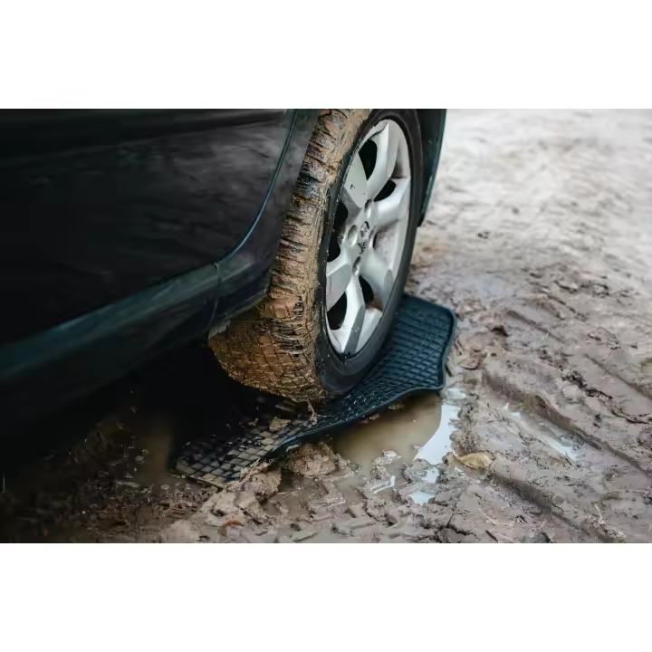 Juego de 4 alfombrillas de goma universales para Mercedes CLK W208 coupé (1997-2003) - 1