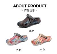 Sandalias De Hombre De Talla Grande Para Verano Moda Plataforma Cómodas Clogs Con Eje En EVA Zapatos De Jardín Slip-On Para Playa - details 3