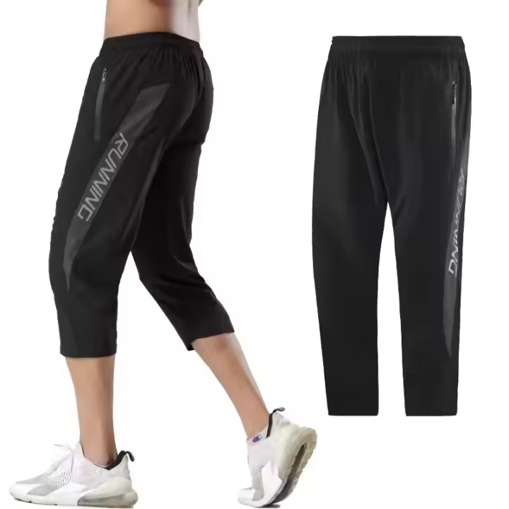 Pantalones Cortos De Entrenamiento Para Hombre Quick Dry Con Estampados Pantalones De Fitness Y Correr Con Bolsillo Cierre Elástico Talla True - 1
