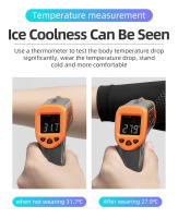 ROCKBROS Mangas De Enfriamiento Para Ciclismo En Seda De Hielo Protección Solar Y Transpirable Para Verano Uso Outdoor - details 5