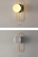 Lámpara De Pared LED De Vidrio Mate Con Interruptor De Enchufe Negro Y Oro G9 Para Pasillo Aisles Luz De Pared Moderna Para Cocina Comedor Dormitorio Foyer Estudio - details 24