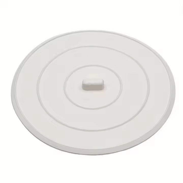 Tapa De Drenaje De Silicona Plana Para Bañera Y Lavabo Cubierta De Vaciado Adhesiva Plancha De Succión Para Cabello - 1