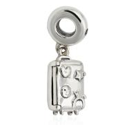 PANDORA - Bead Charms de Plata de Ley 925 con Cercado 797887 EN160.Viene con el original embalaje de Caja de Giunte. - details 0