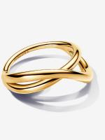 Pandora - Anillo Infinite de Forma Orgánica - Baño de Oro de 14K - details 0