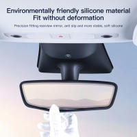 Protector De Espejo Retrovisor Para Tesla Model Y Funda De Silicona Antideslizante Decorativa Accesorio Para Coche - details 3