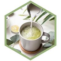 Erbotech, Te Matcha BIO Premium, 100g, Te Verde Japonés en Polvo, Rico en Vitaminas y Minerales, Te Matcha 100% Natural y Vegano, Hecho en Italia, Bolsa Resellable - details 2
