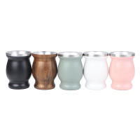 Juego De 8 Oz Bombilla Para Yerba Mate Con Taza De Acero Inoxidable Doble Y Cuchara Y Cepillo Aislante De Calor Anti Quemaduras - details 4