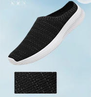 Zapatos Casuales De Malla Para Hombre Verano Transpirables Media Zapatos Comodidad Interior Exterior Parejas Moda Planos Antideslizantes Tamaño True Fit - details 2