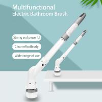 Cepillo de limpieza eléctrico 4 en 1, multifuncional, inalámbrico, giratorio, para baño, cocina, ventanas e inodoro - details 0