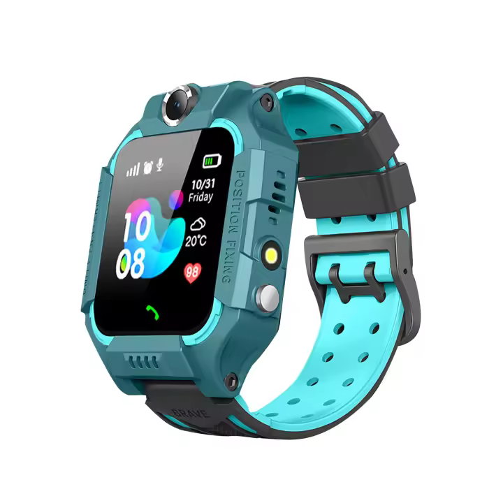Reloj Inteligente Para Niños Con Función De Localizador Colorido Dibujos Animados Multifuncional Teléfono SOS Impermeable Con Pantalla LED - 1