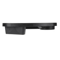 Mesa De Silla Clip on Con Ranura Para Móvil Multifuncional Para Jardín Patio Piscina Silla De Lounging Material ABS Negro - details 9