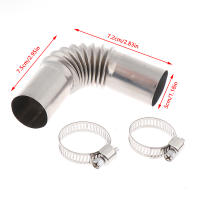Conector De Tubo De Elbow De Acero Inoxidable 24mm Para Calentador De Aire Y Barco Partes De Calentador De Coche Con Clip - details 10