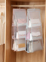Organizador De Mano Para Bolso Colgante Armario Armario Transparente De Almacenamiento Puerta Pared Bolsa De Zapato De Nylon Accesorios - details 3