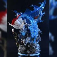Figura De Acción Naruto 26.5cm Kakashi Sentado PVC Estatua De Anime Colección Ornamento De Habitación Regalo De Cumpleaños Para Niño - details 3