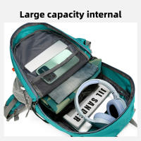 Mochila De Camping Plegable 40L Para Hombres Y Mujeres Bolso De Hombro Impermeable Ultraligera Deportiva Para Viajes Senderismo Trekking - details 6