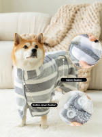Toalla De Baño Para Perros Talla Grande Absorbente Y Secado Rápido Toalla De Cerdas De Coral Para Shiba Golden Después Del Baño - details 5