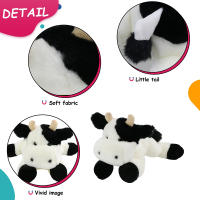 Muñeco De Peluche De Vaca Lechera De 28cm Regalo Para Niñas Animal De Peluche Adorable Color Blanco Y Negro Para Niños De Preescolar Juguete Kawaii - details 6