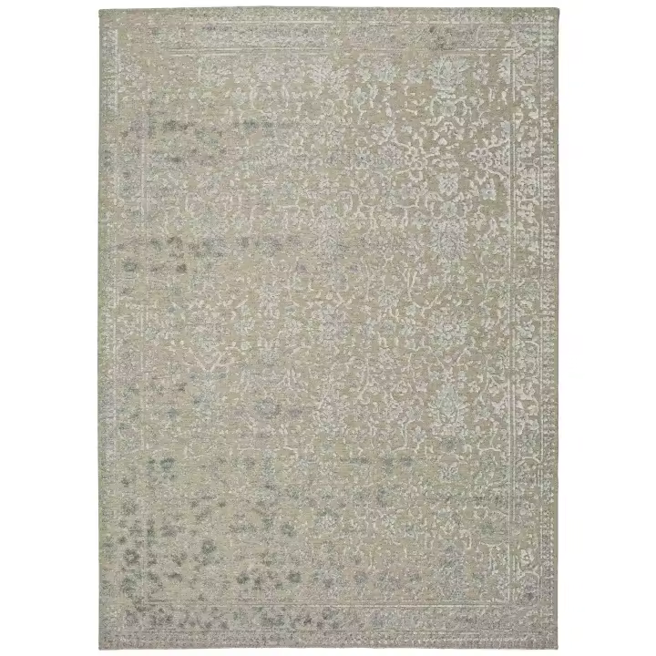 ATTICGO Alfombra de Interior Estilo Mosaico en Plata - Isabella 603 | 120X170, 140X200, 160X230 cm - 1
