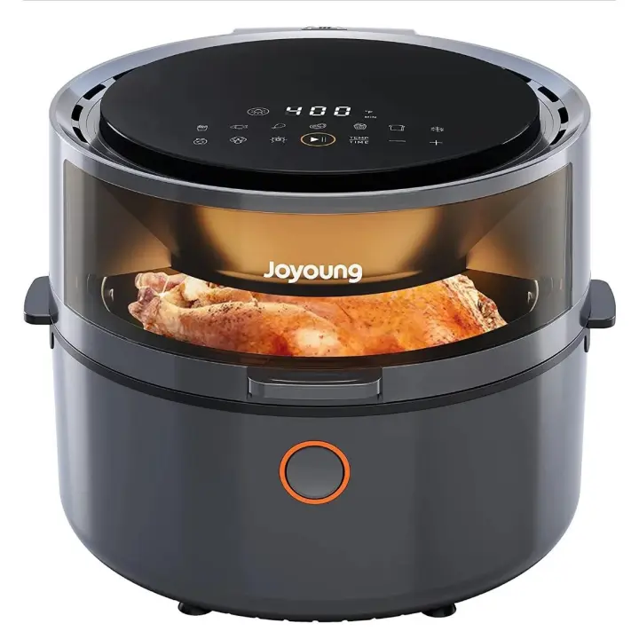 Freidora de aire JOYOUNG 10 en 1 horno tostadora digital 5,8 Qt libro de recetas - 1