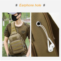 Bolsa De Pecho Táctica USB Bolsa De Hombro Para Hombres Deporte Al Aire Libre Pesca Senderismo Viaje Caza Camping Bolsa De Mano Unisex - details 4