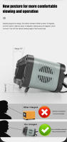 Cargador De Batería Automático Completo 10A/6A/5A 12V/24V Para Coche Y Motocicleta Nivel 7 Carga Pulso Reparación Para AGM GEL WET - details 9