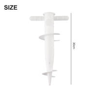 Base De Paraguas De Plástico 31x17cm Herramienta De Fijación En Suelo Para Playa Y Jardín Accesorio Para Paraguas Con Puntas - details 9